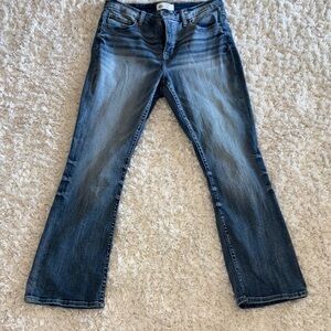 BKE Blue Boot Cut Jeans with Classic Style 291/2 inseam